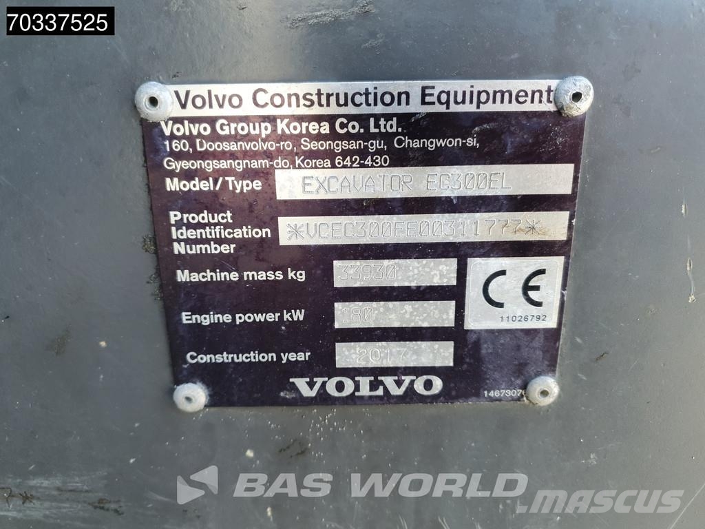 Volvo EC300 E L Gravemaskiner på larvebånd