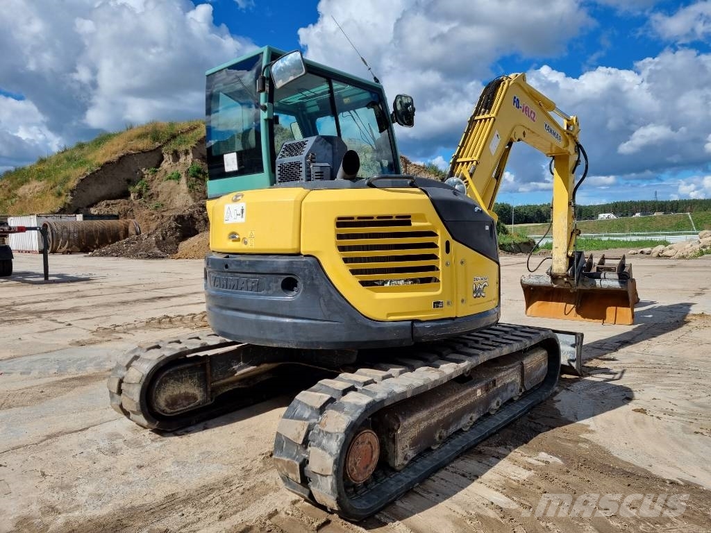 Yanmar Vio 80 U Midigraafmachines 7t - 12t