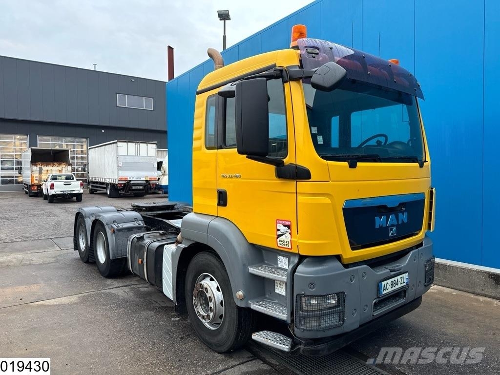 MAN TGS 33 480 6x4, EURO 4, Retarder Tractor Units