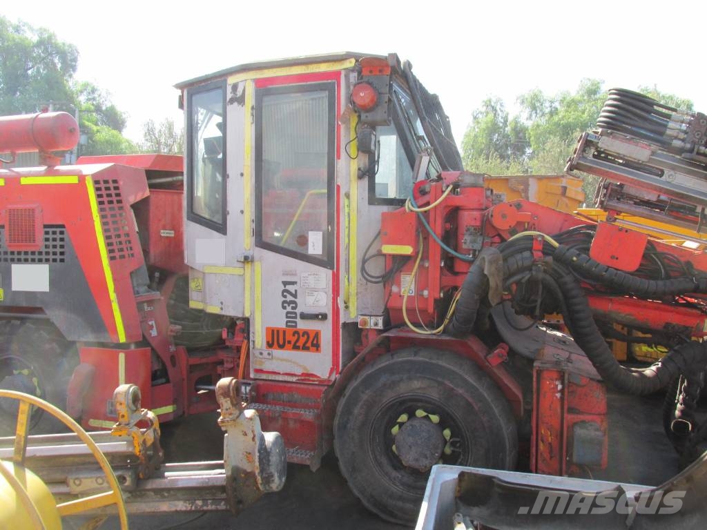 Sandvik DD 321 Plataformas horizontales de perforación