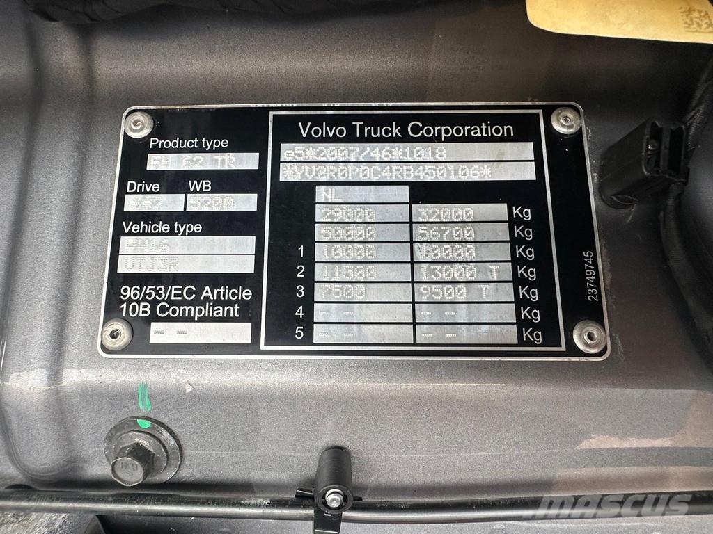 Volvo FH 16.750 6X2 VDL CONTAINER HAAKARMSYTEEM / ABROLL Camiones elevadores de gancho