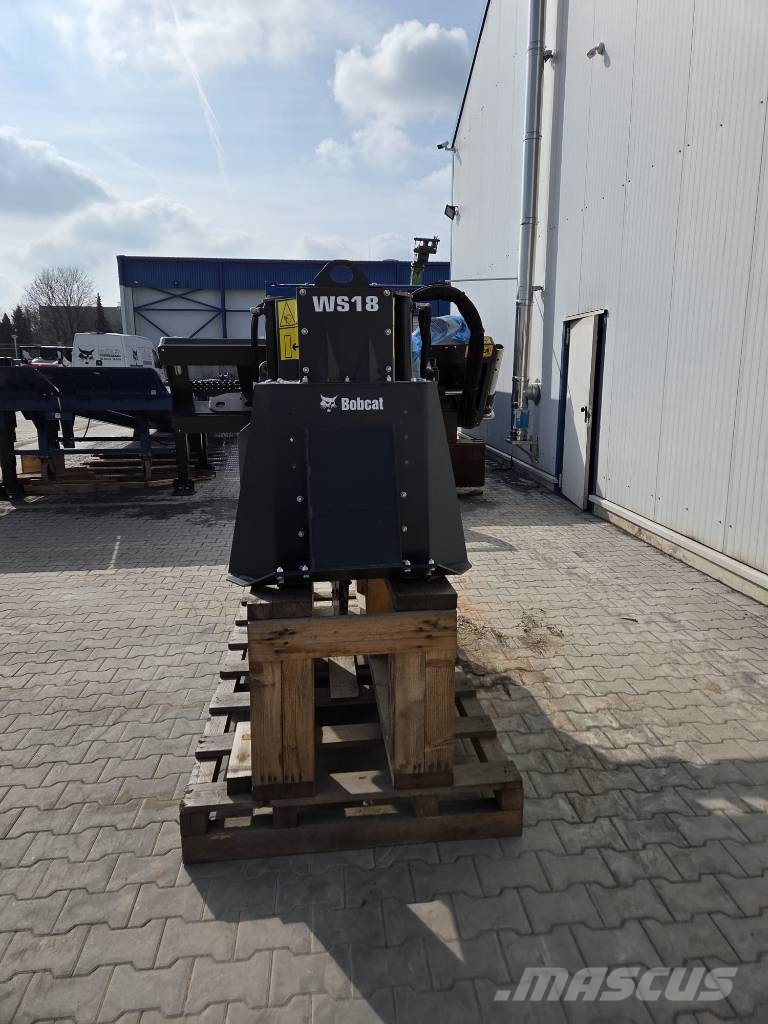 Bobcat Wheel Saw / Radsäge WS18 لوادر انزلاقية التوجيه