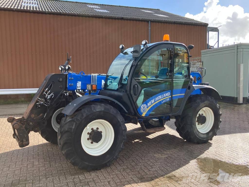 New Holland LM 7.35 Teleskopiniai krautuvai žemės ūkiui