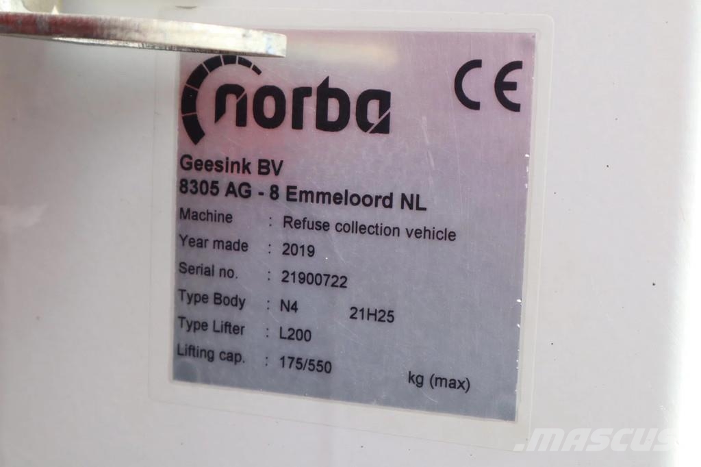 DAF CF EMOSS CF EMOSS 2728 | 6X2*4 | NORBA 21M3 | ELEC Müllwagen