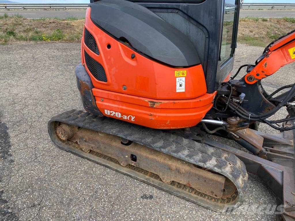 Kubota U20-3EU / Certificat CE endommagée Minigraafmachines < 7t