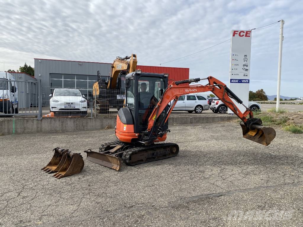 Kubota U20-3EU / Certificat CE endommagée Minigraafmachines < 7t
