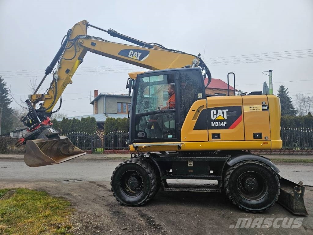 CAT m 314 F Колёсные экскаваторы