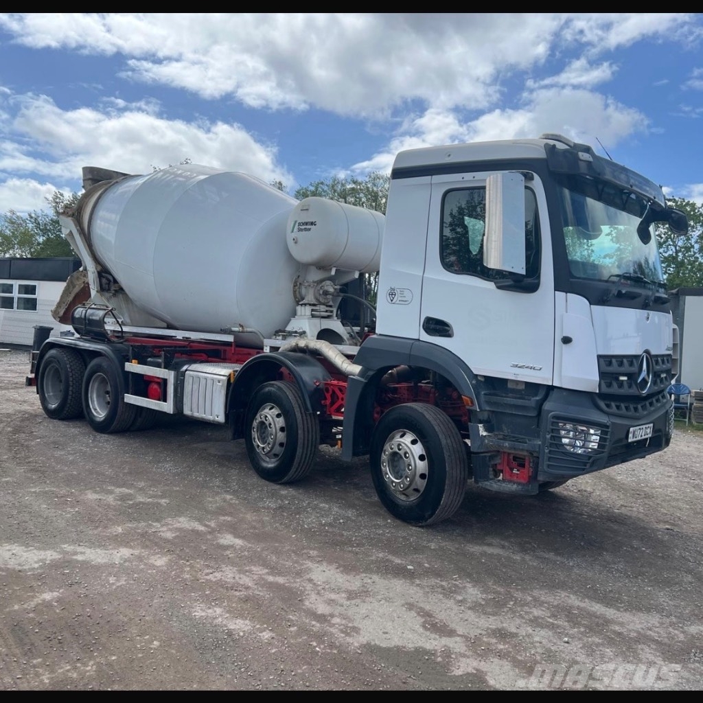 Mercedes-Benz Arocs 3240 Domíchávače betonu