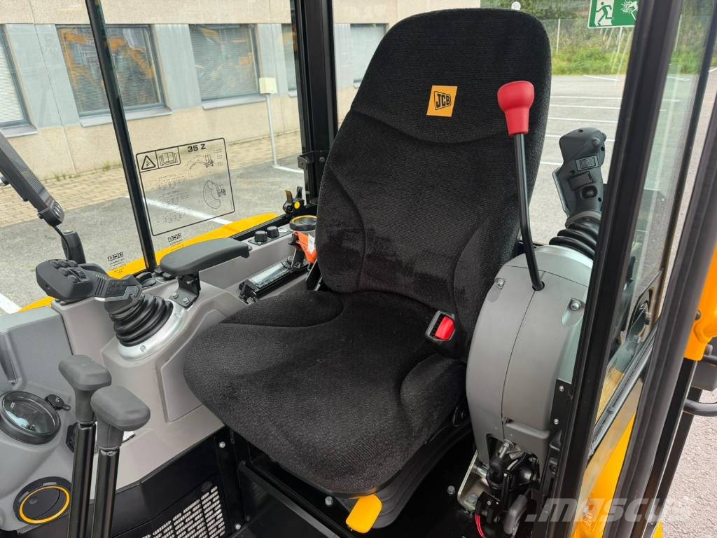 JCB 35 Z-1 / Rototilt + kahvat / Ilmastointi / LED / Minikoparki