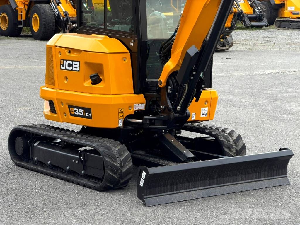 JCB 35 Z-1 / Rototilt + kahvat / Ilmastointi / LED / Minikoparki