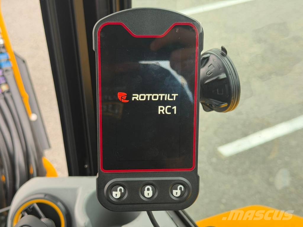 JCB 35 Z-1 / Rototilt + kahvat / Ilmastointi / LED / Minikoparki