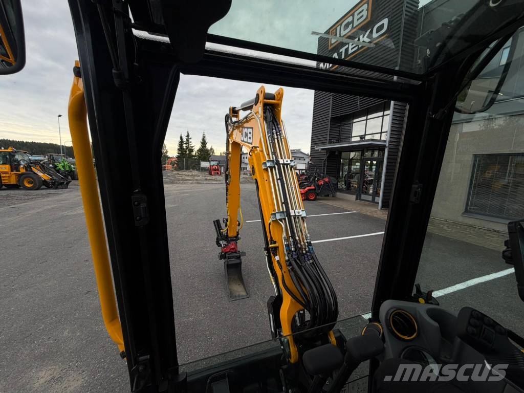 JCB 35 Z-1 / Rototilt + kahvat / Ilmastointi / LED / Minikoparki