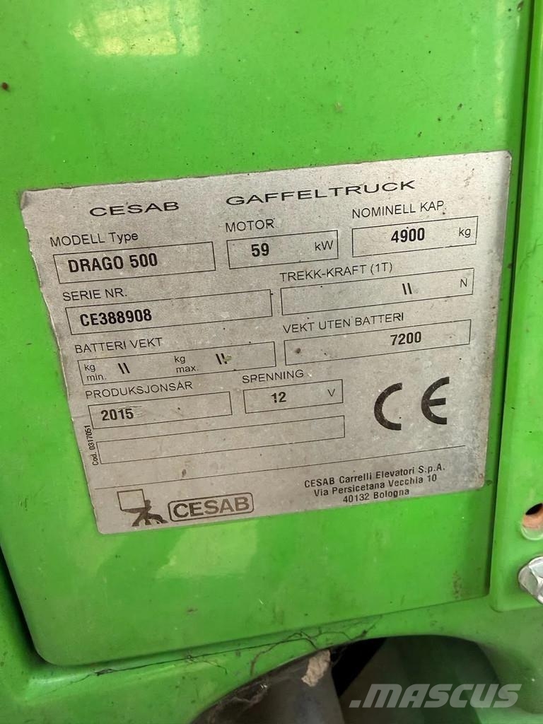 Cesab Drago 500 Dīzeļa autoiekrāvēji