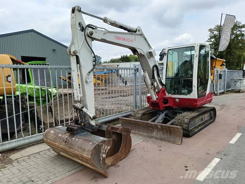 Takeuchi TB 250 5 ton rups graafmachine excavator bagger Εκσκαφάκι (διαβολάκι) < 7t