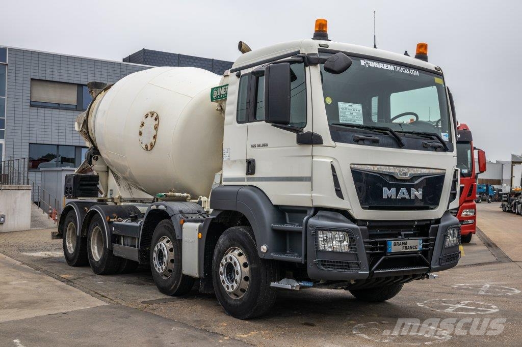 MAN TGS 32.360 BB+MIXER 9M³ Betonikuorma-autot