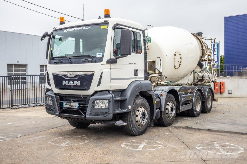 MAN TGS 32.360 BB+MIXER 9M³ Betonikuorma-autot