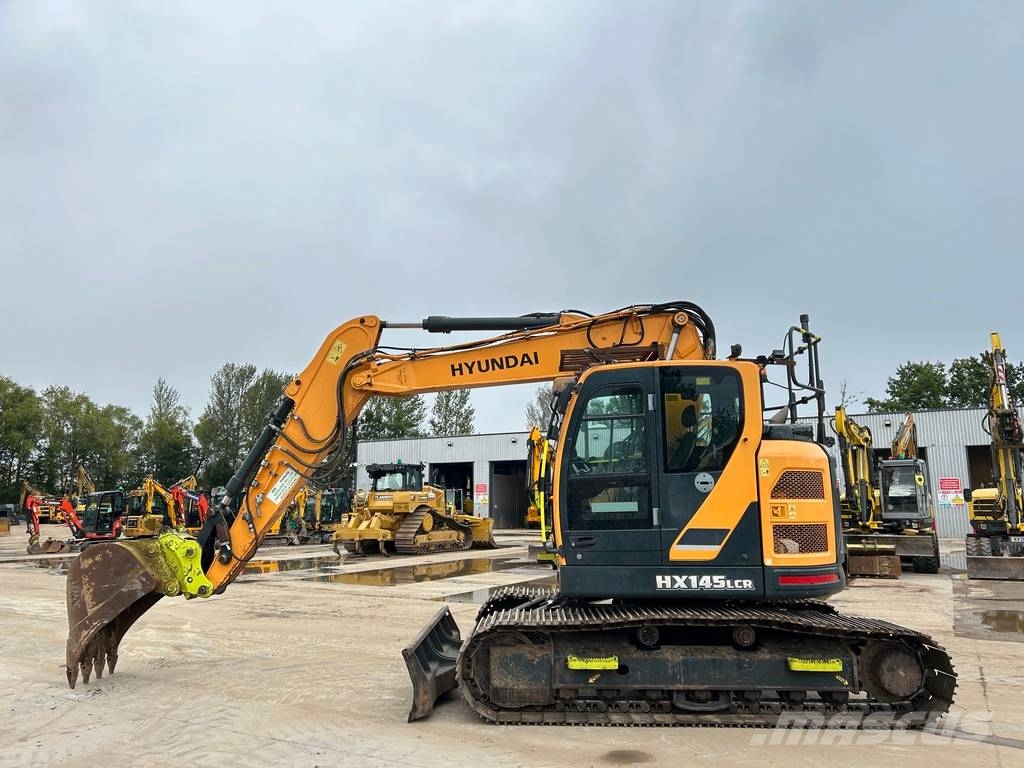 Hyundai HX 145 LCR - VA Boom, Blade Gravemaskiner på larvebånd