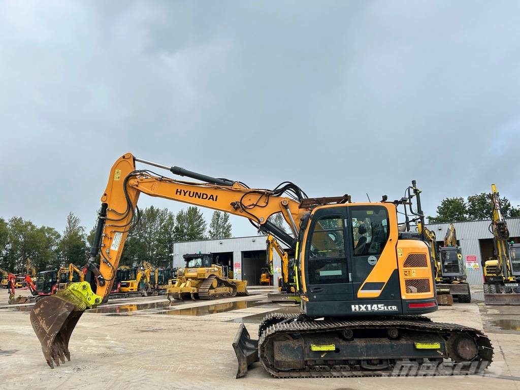 Hyundai HX 145 LCR - VA Boom, Blade Gravemaskiner på larvebånd