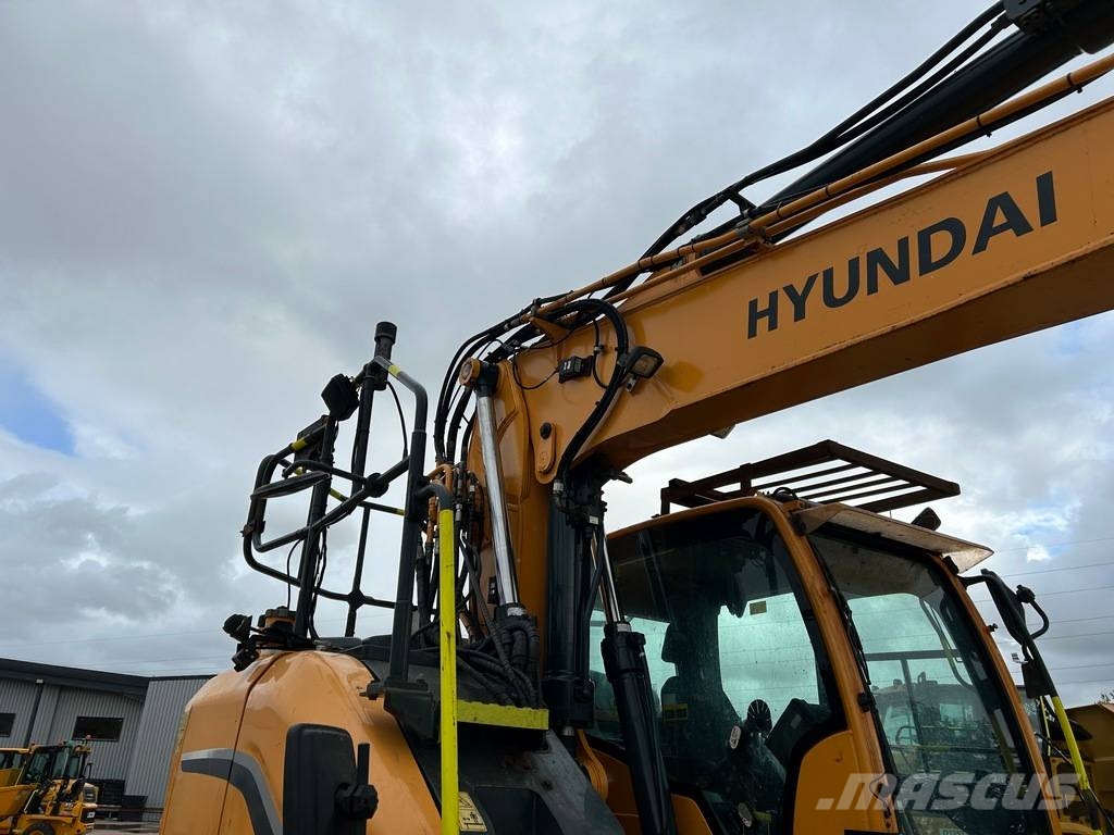 Hyundai HX 145 LCR - VA Boom, Blade Gravemaskiner på larvebånd