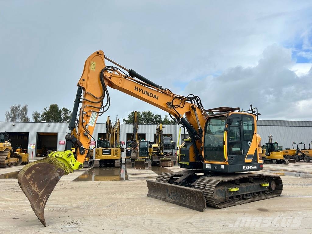 Hyundai HX 145 LCR - VA Boom, Blade Gravemaskiner på larvebånd