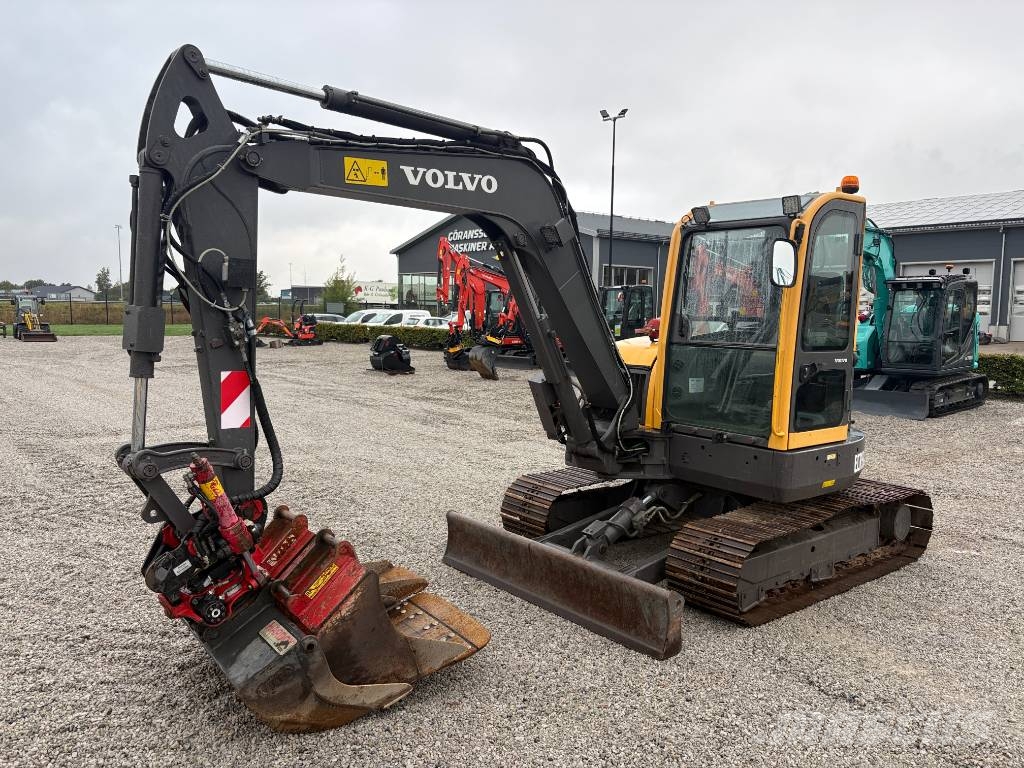 Volvo ECR58 plus Minigrävare < 7t