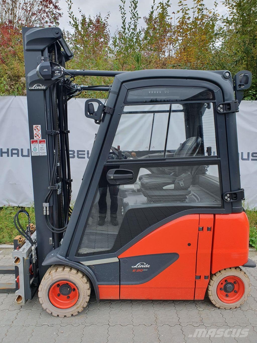Linde E20PH Elektrostapler