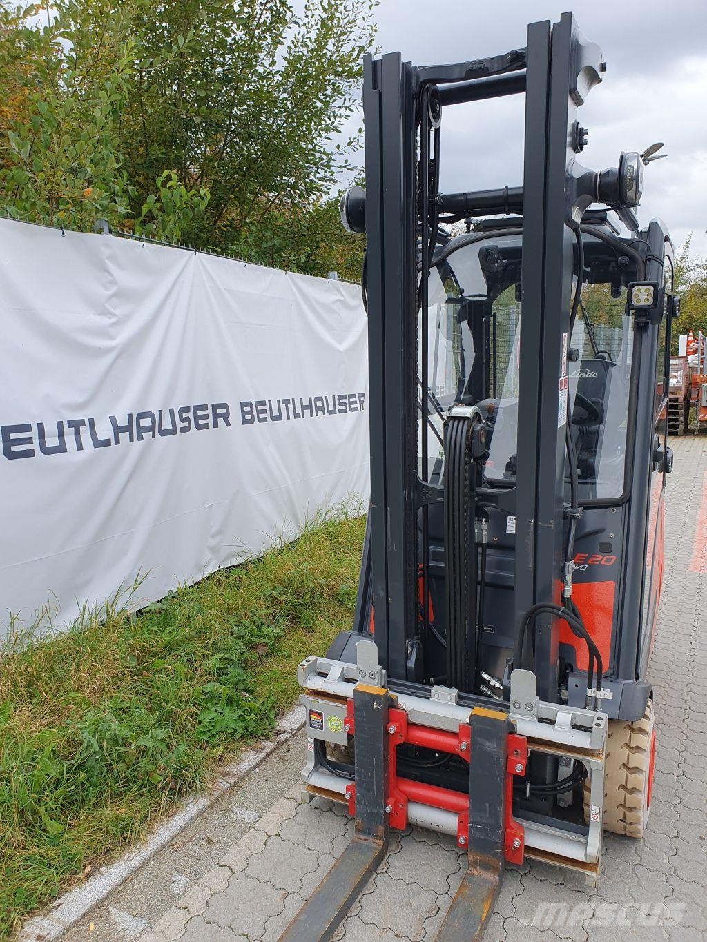 Linde E20PH Elektrostapler