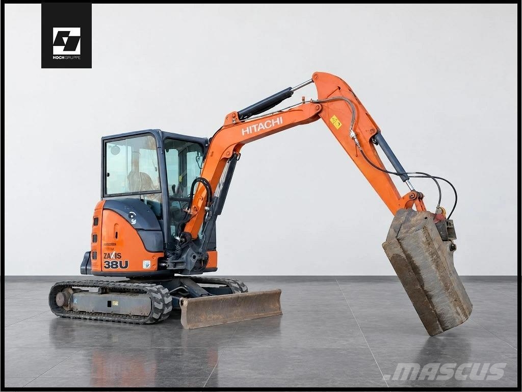Hitachi ZX 38U-5A CLR Kurzheck KLIMA Minibagger Mini excavators < 7t (Mini diggers)