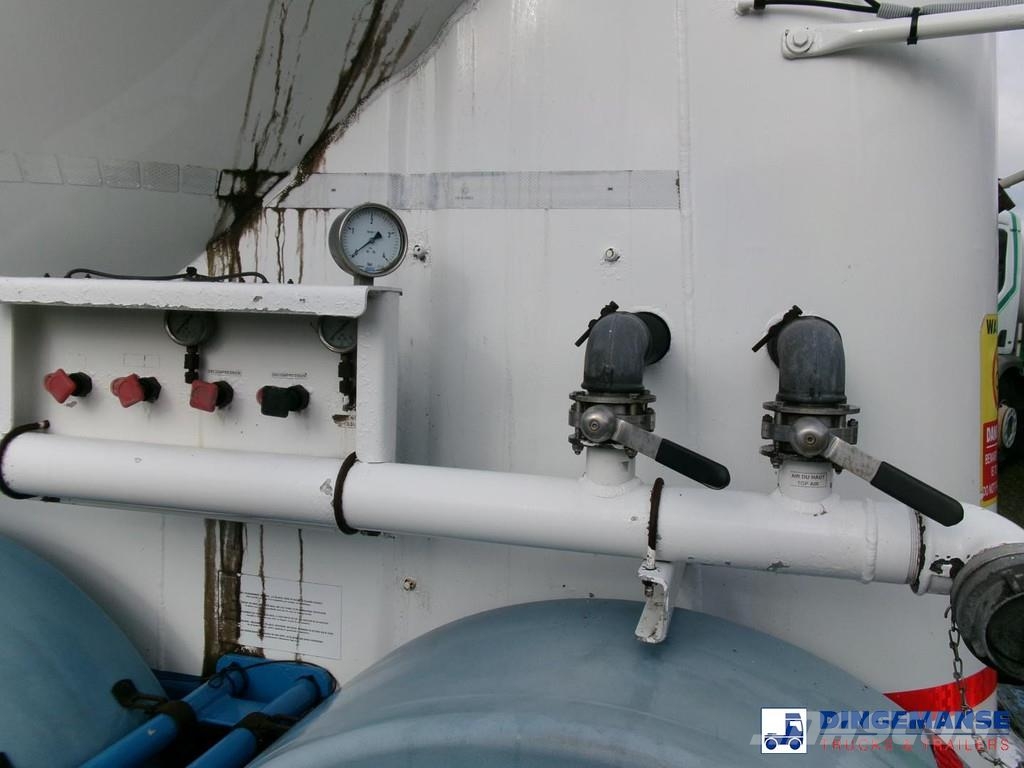 Spitzer Powder tank alu 37 m3 / 1 comp Напівпричепи-автоцистерни