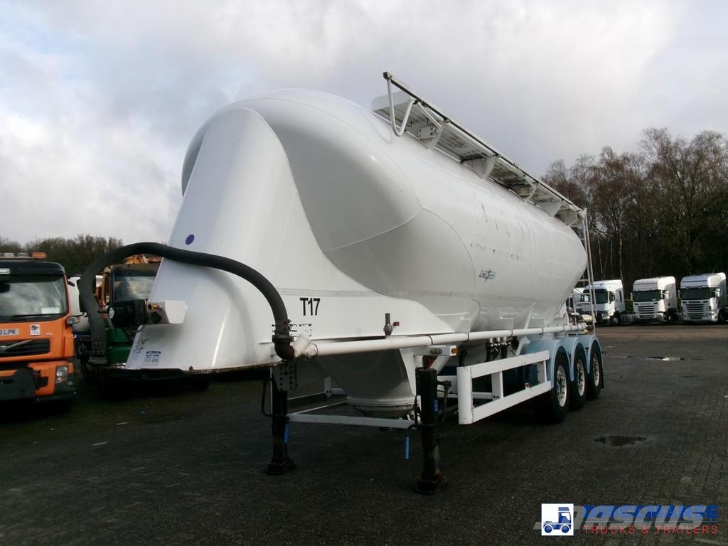Spitzer Powder tank alu 37 m3 / 1 comp Напівпричепи-автоцистерни
