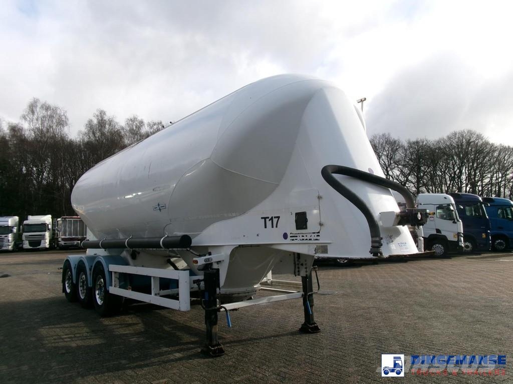 Spitzer Powder tank alu 37 m3 / 1 comp Напівпричепи-автоцистерни