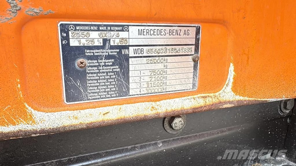 Mercedes-Benz SK 2650 V8 Heavy Duty Tractor - 6x4 - Full Spring Vilcēji