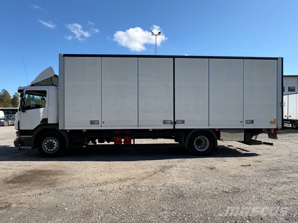 Scania P 360 4x2 KSA-kori + PL-nostin Camiones caja cerrada