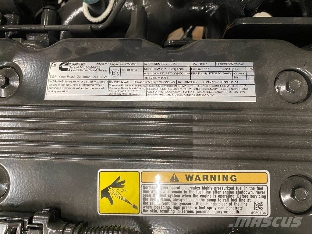 Cummins Cummins QSB6.7 Motores agrícolas