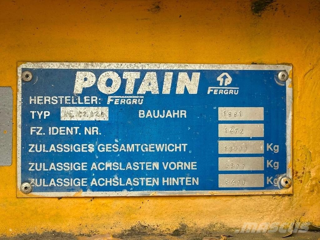 Potain AF.N. 2.825 Tårn kraner