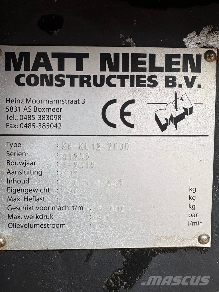 Kantelbak Matt Nielen CW30 CW30 180cm Muud laadimise ja kaevamise seadmed