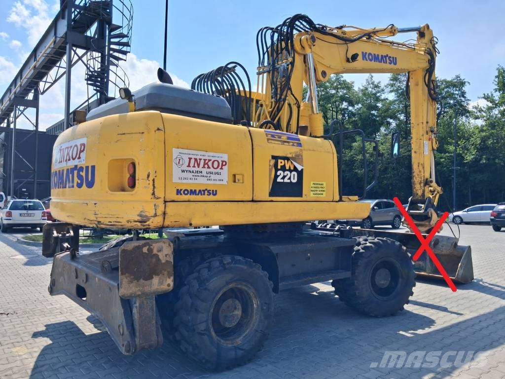 Komatsu PW 220-7 Pyöräkaivukoneet