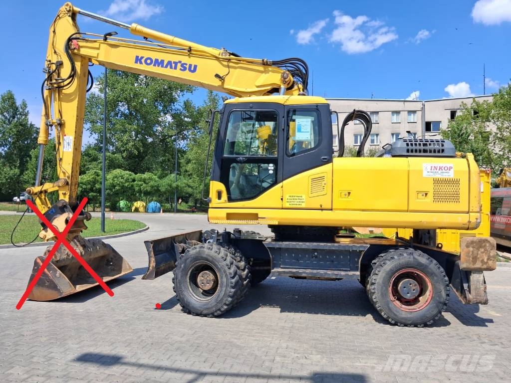 Komatsu PW 220-7 Pyöräkaivukoneet