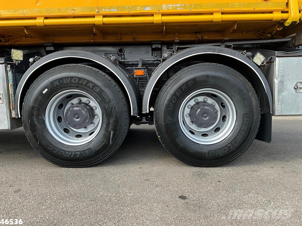 Iveco Trakker AD380T41W 6x6 Palfinger 15 Tonmeter Z-kraa Bañeras basculantes usadas