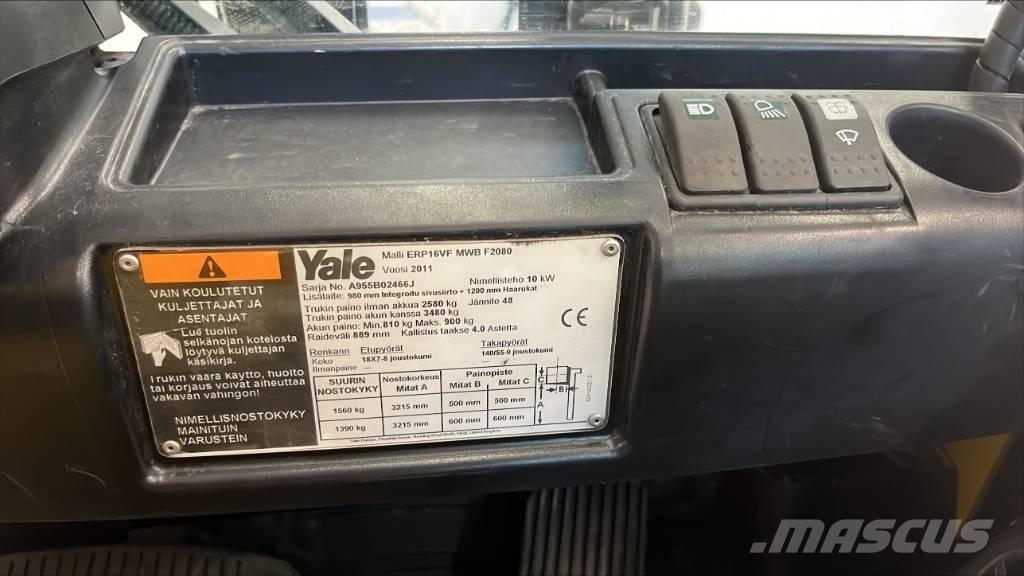 Yale ERP 16 VF Elektrische heftrucks
