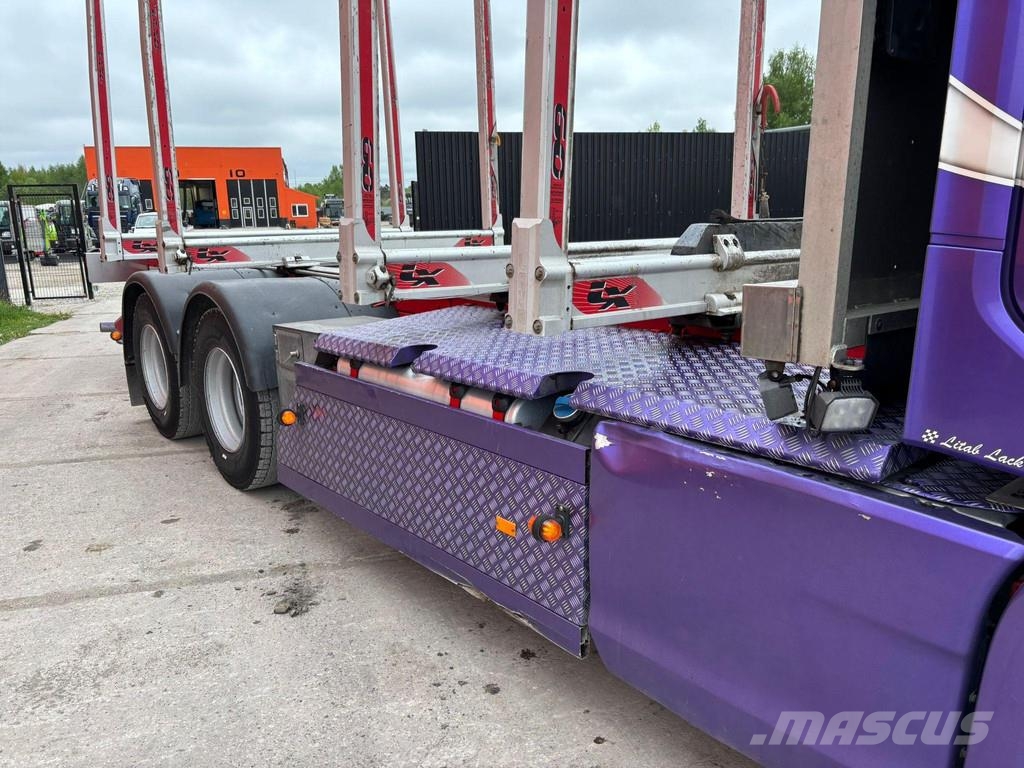 Scania R660 6X4 RETARDER Transportes de madera