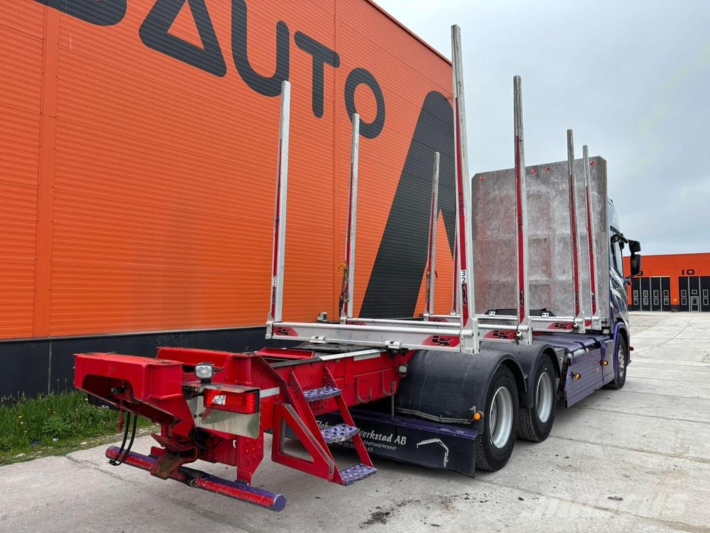 Scania R660 6X4 RETARDER Transportes de madera