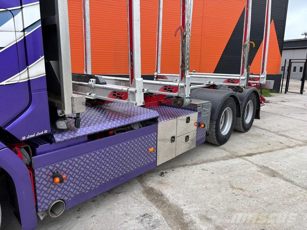Scania R660 6X4 RETARDER Transportes de madera