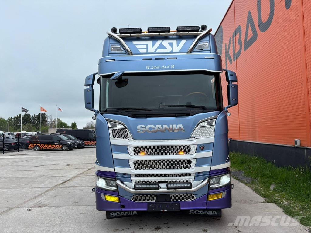 Scania R660 6X4 RETARDER Transportes de madera