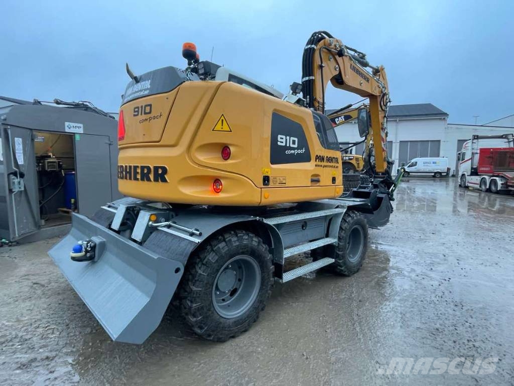 Liebherr A910 Compact Uthyres/For Rental Hjulgrävare