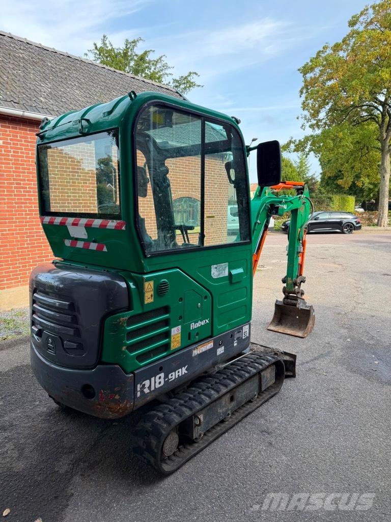 Hyundai Robex 18-9 ak Mini bagri <7t