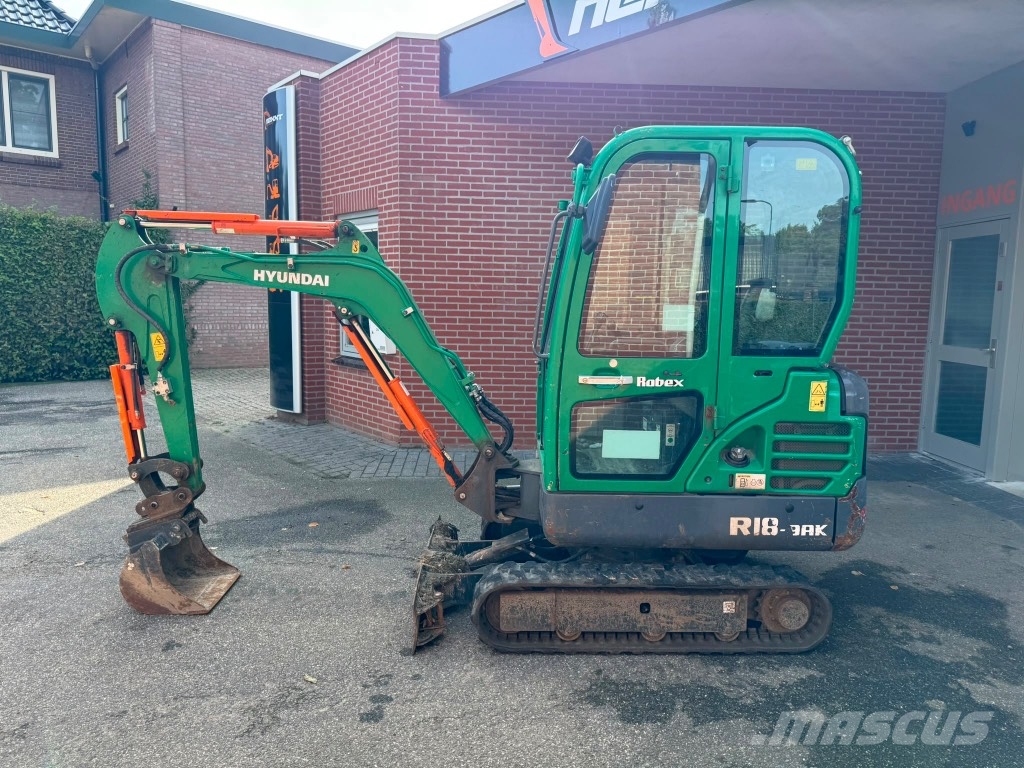 Hyundai Robex 18-9 ak Mini bagri <7t