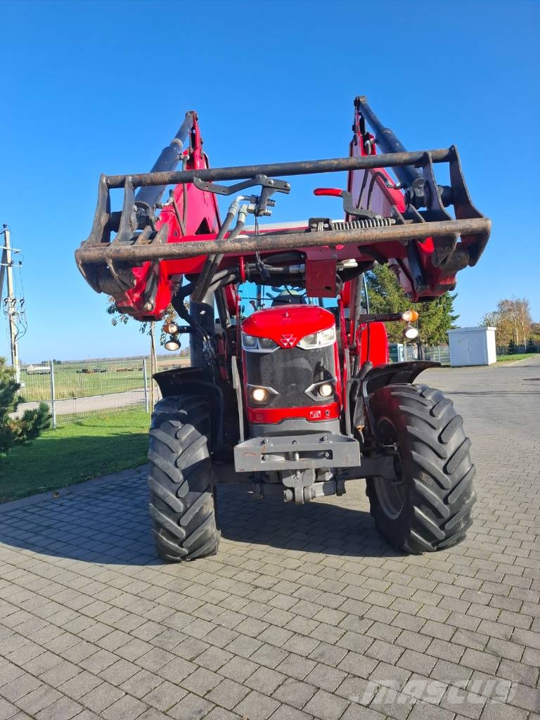 Massey Ferguson 6713S + FL Трактори