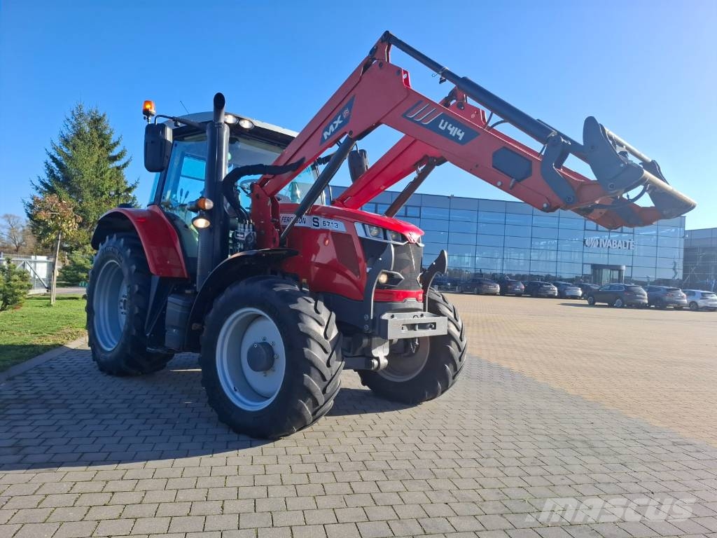 Massey Ferguson 6713S + FL Трактори
