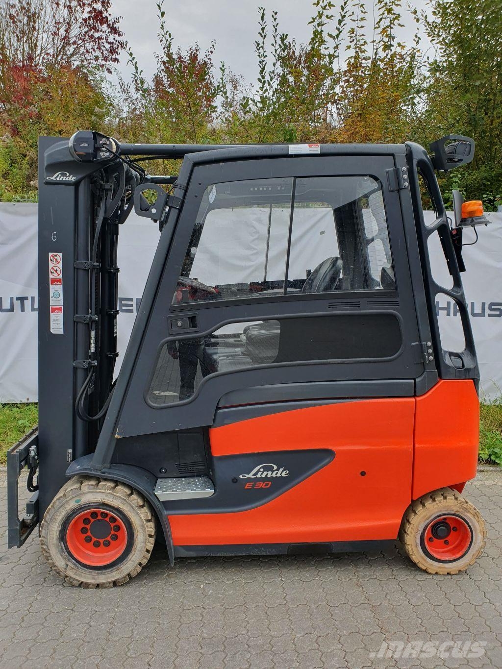 Linde E30/600HL Container Carretillas de horquilla eléctrica